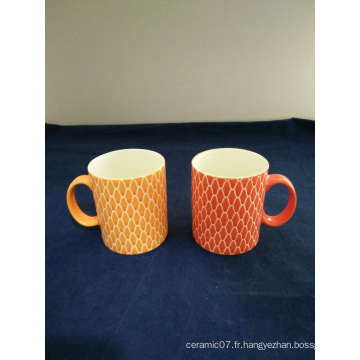 Graghic Scene Porcelain Coffee Mug